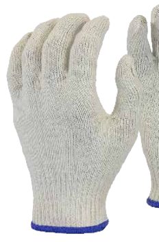 Cotton & String-Knit Gloves — item 1201