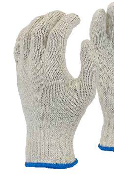 Cotton & String-Knit Gloves — item 1202