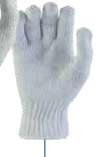 Cotton & String-Knit Gloves — item 1234