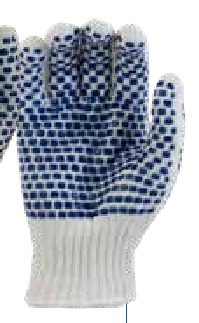 Cotton & String-Knit Gloves — item 1278B