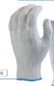 Cotton & String-Knit Gloves — item 1300