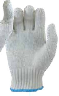 Cotton & String-Knit Gloves — item 1301