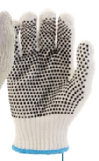 Cotton & String-Knit Gloves — item 1370
