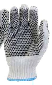 Cotton & String-Knit Gloves — item 1378