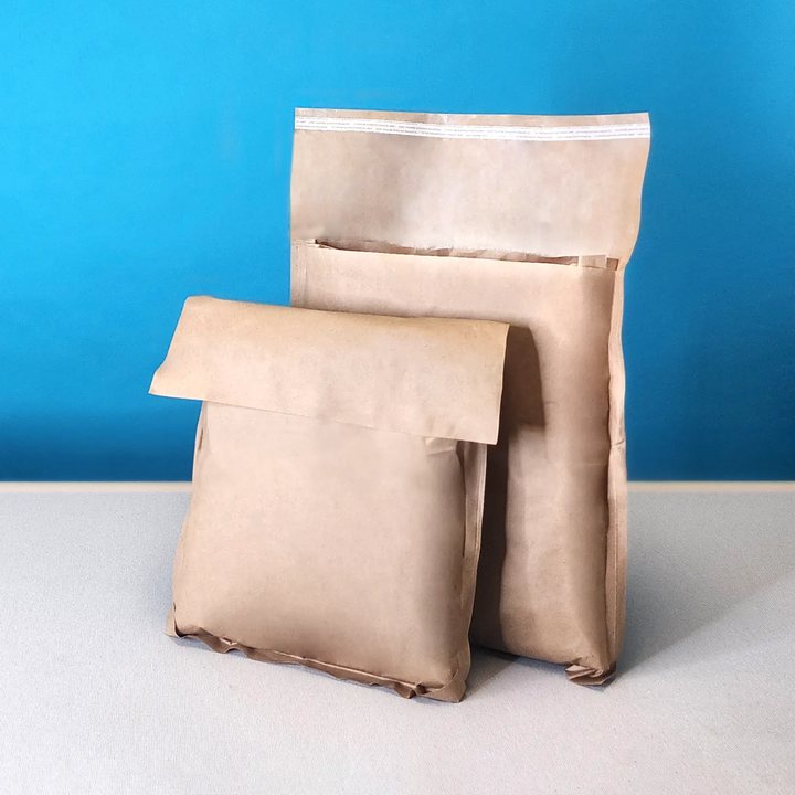 PL recyclable paper insulated pouches