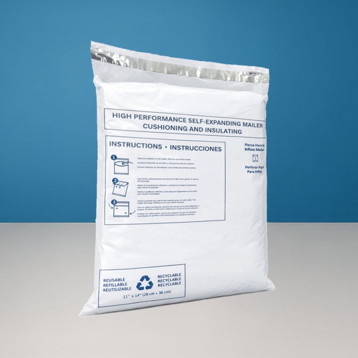 PU self-expanding insulated mailer