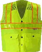 Safety Vests — item 8148YMC-2