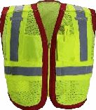Safety Vests — item PWB505RD